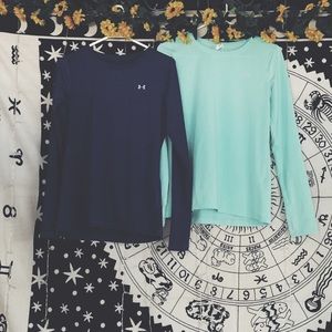Two UnderArmour Heatgear Shirts-Small(EUC)